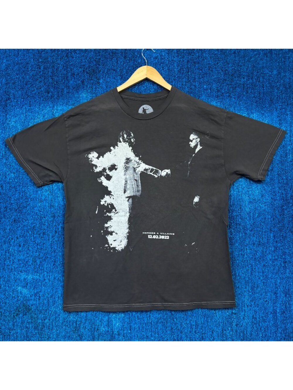 Metro Boomin Heroes & Villains Album Cover Poster Trap Tee L